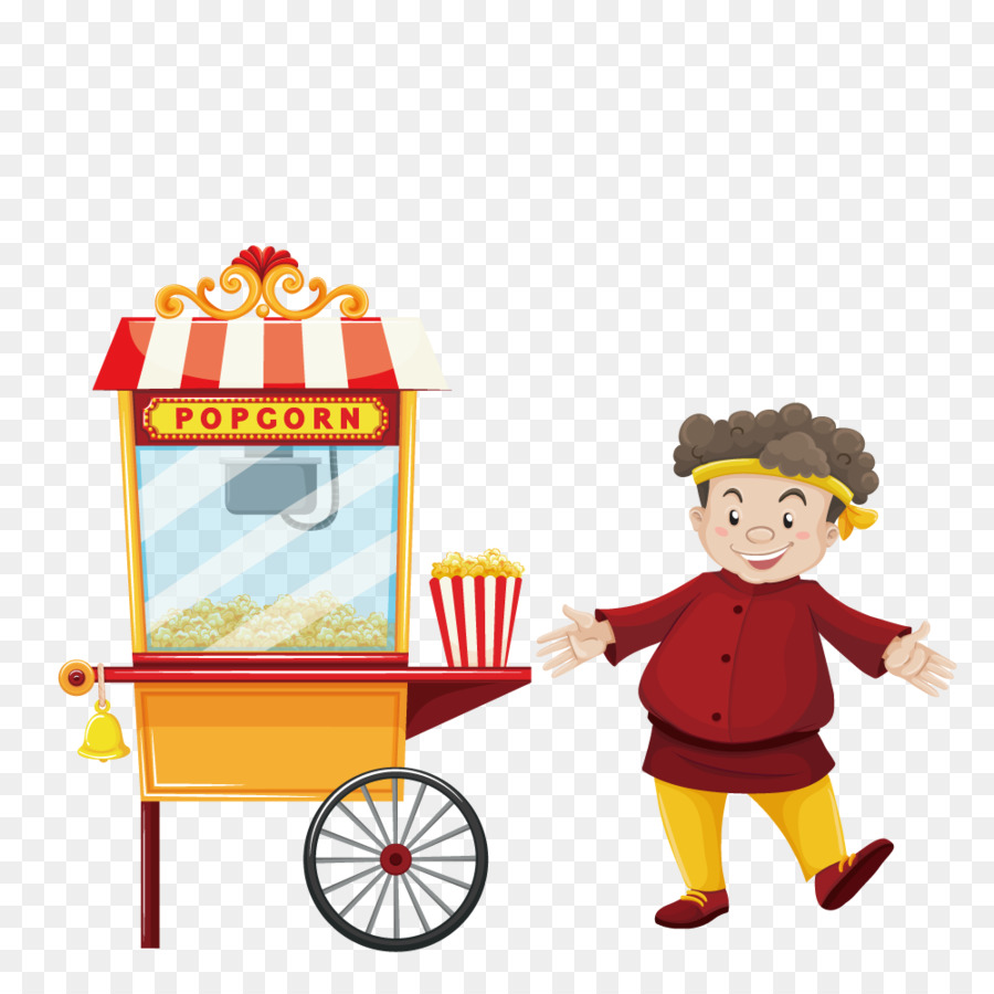 900x900 Popcorn Royalty Free Clip Art