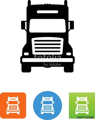 396x500 Semi Truck Front Icon