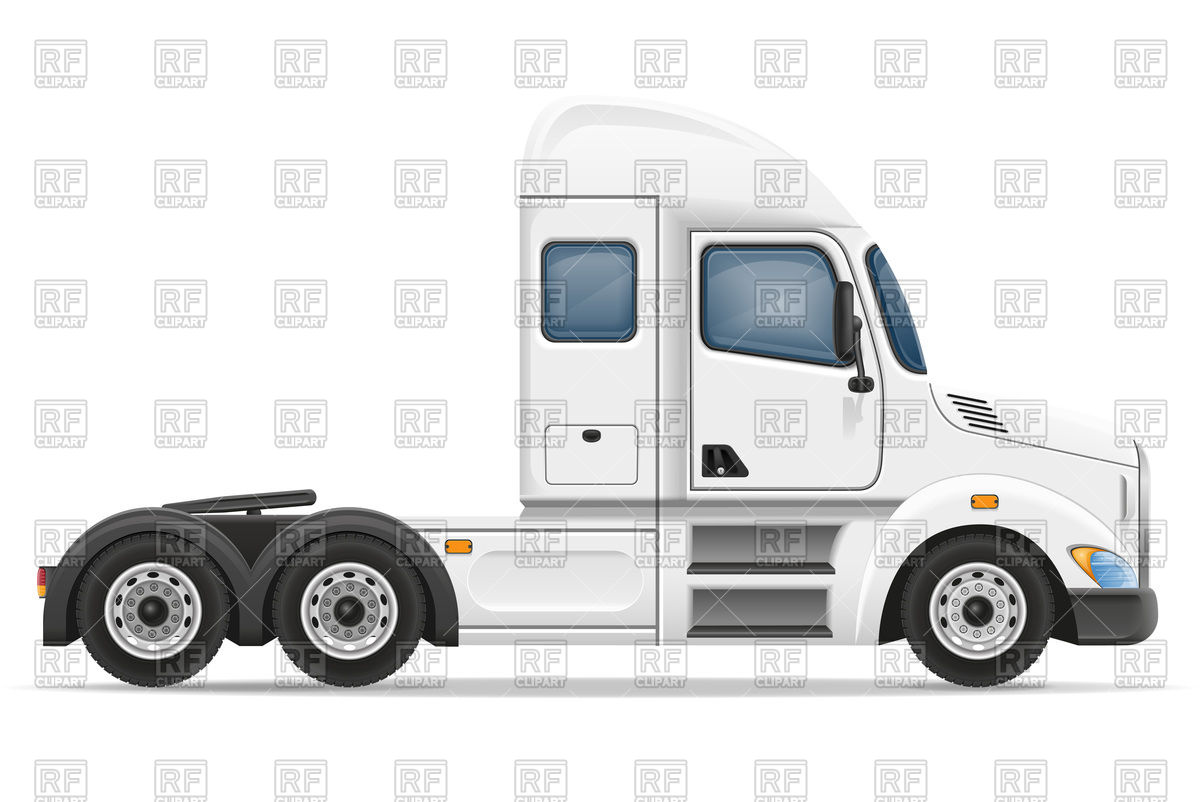 1200x802 Semi Truck Side View
