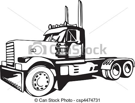 450x344 Truck Clipart Kenworth