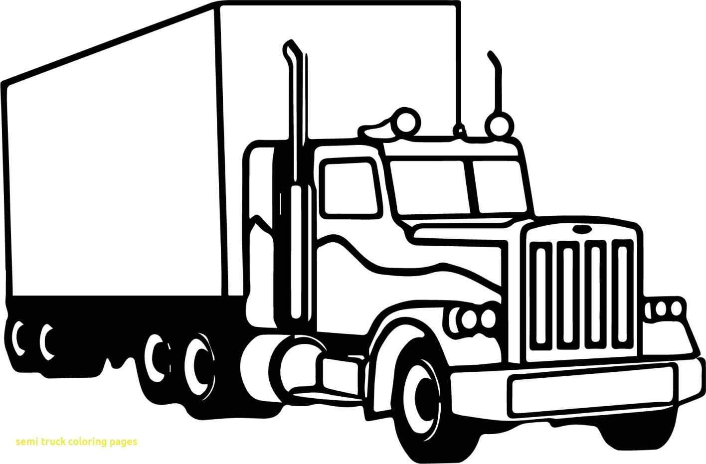 1416x931 Semi Truck Line Drawing At Getscom Free For Personal Use Rhgetscom