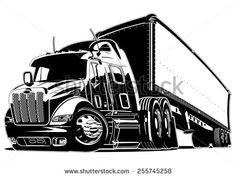 236x177 Free Delivery Freight Truck Royalty Free Vector Background Vector