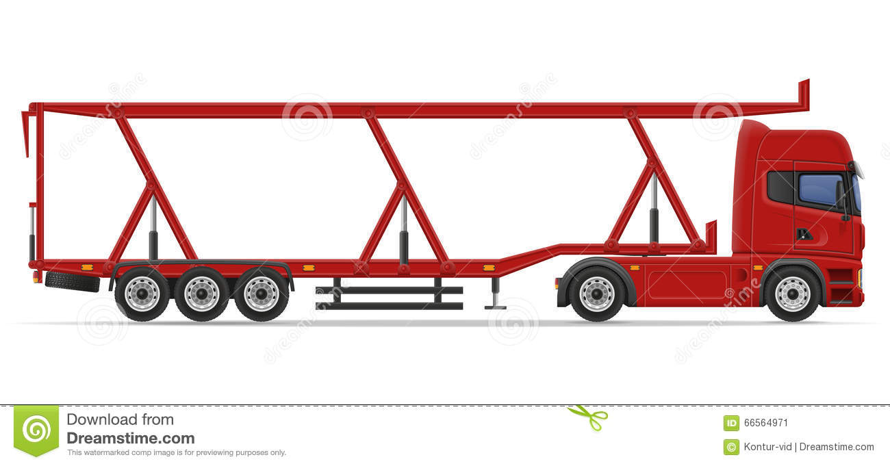 1300x681 Vehicle Clipart Trailer Truck 4030704