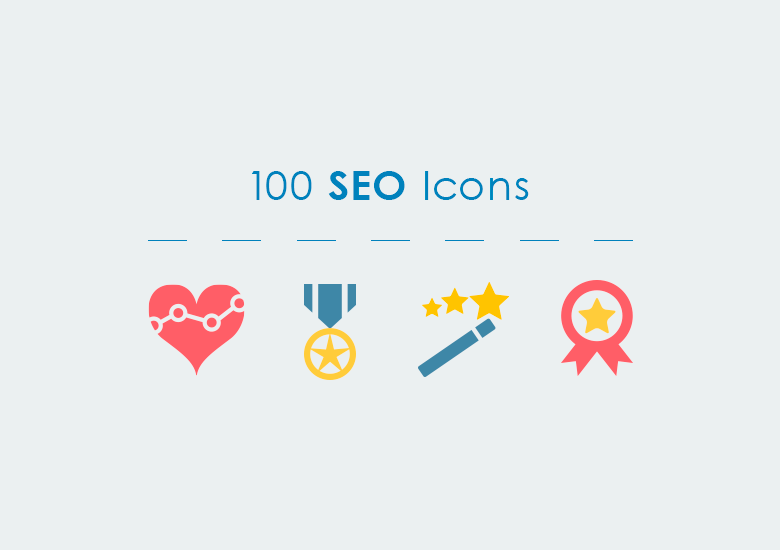 780x550 Seo Vector Icons