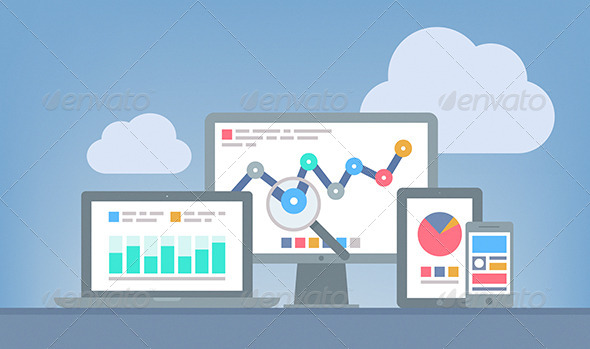 590x349 Web And Seo Analytics Concept By Bloomicon Graphicriver