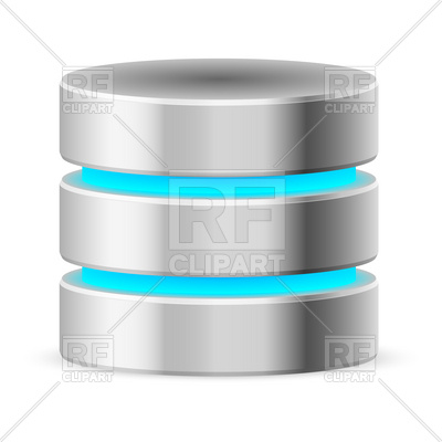 400x400 Data Base Or Server Icon Vector Image Vector Artwork Of Icons