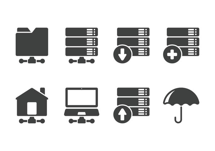 700x490 Minimalist Server Icon