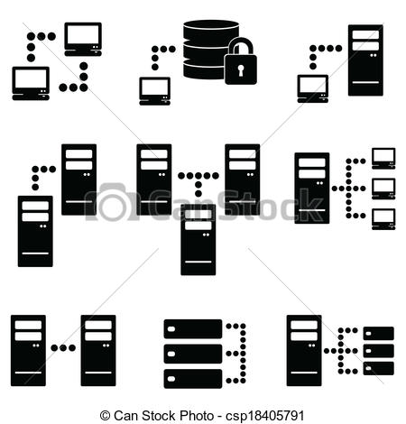 450x470 Server Icon Vector