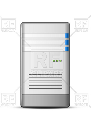297x400 Computer Server Icon Vector Image Vector Artwork Of Technology