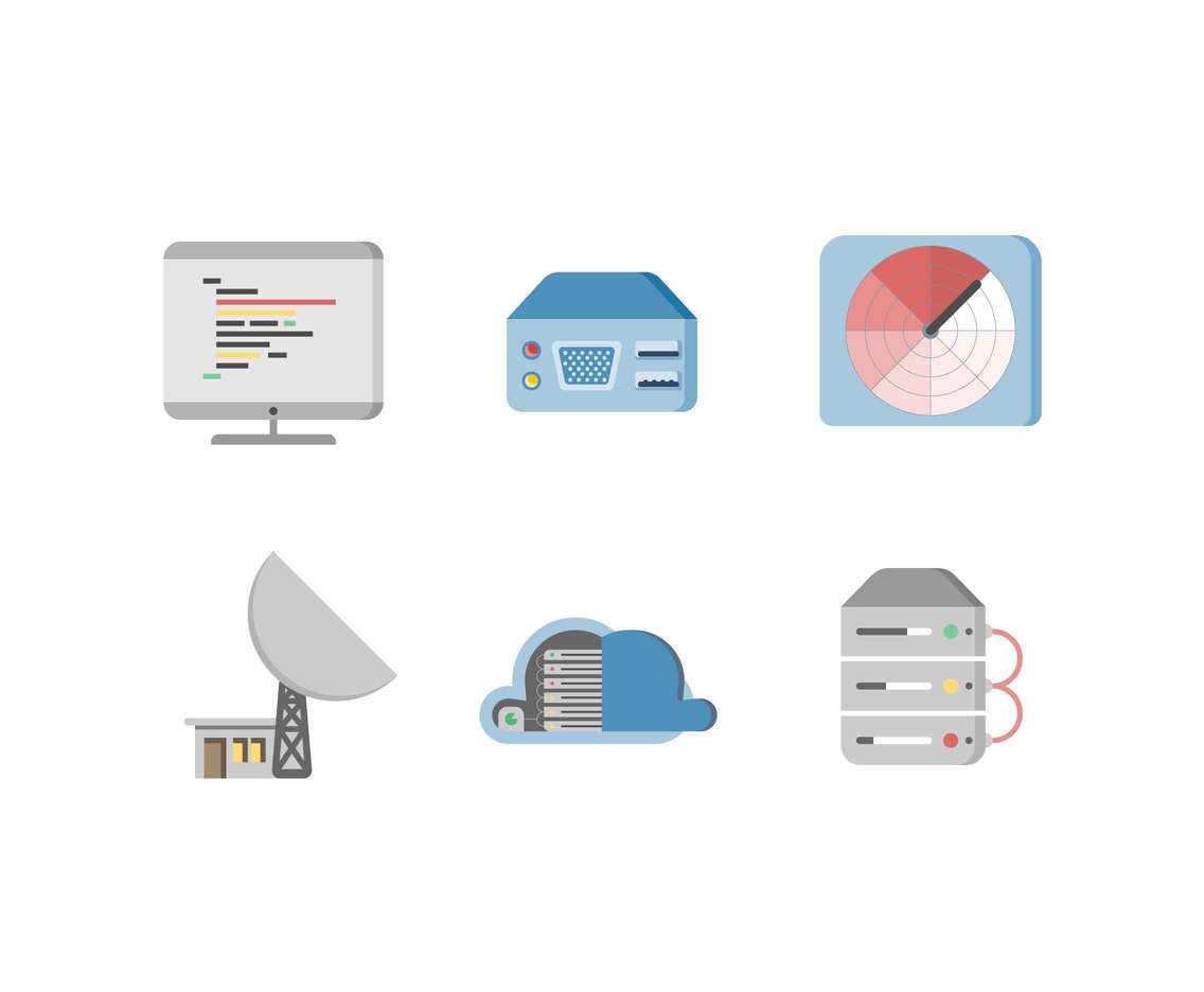 1136x936 Free Costumizable Network Server Icons Vector Vector Art