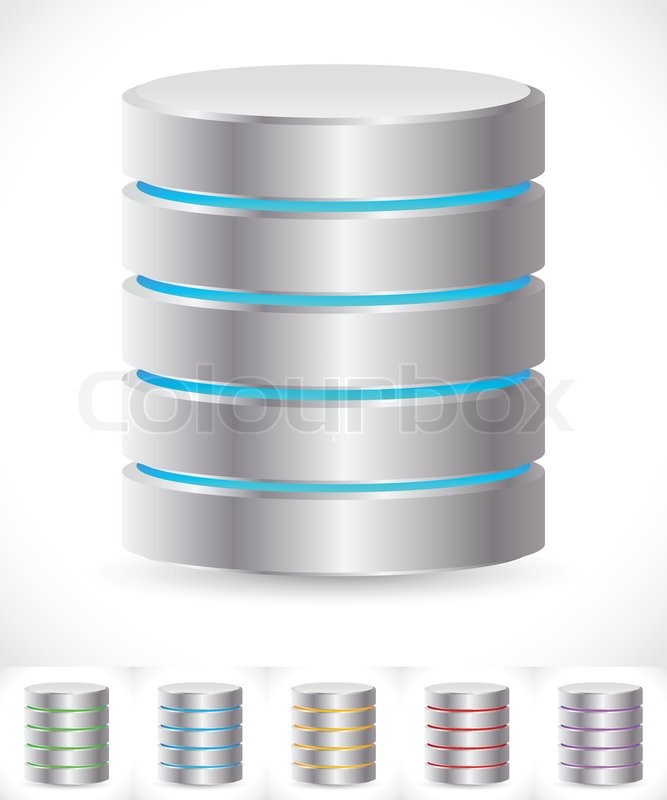 667x800 Abstract Hdd Cylinders With Lively Colors. Technology, File Or Web