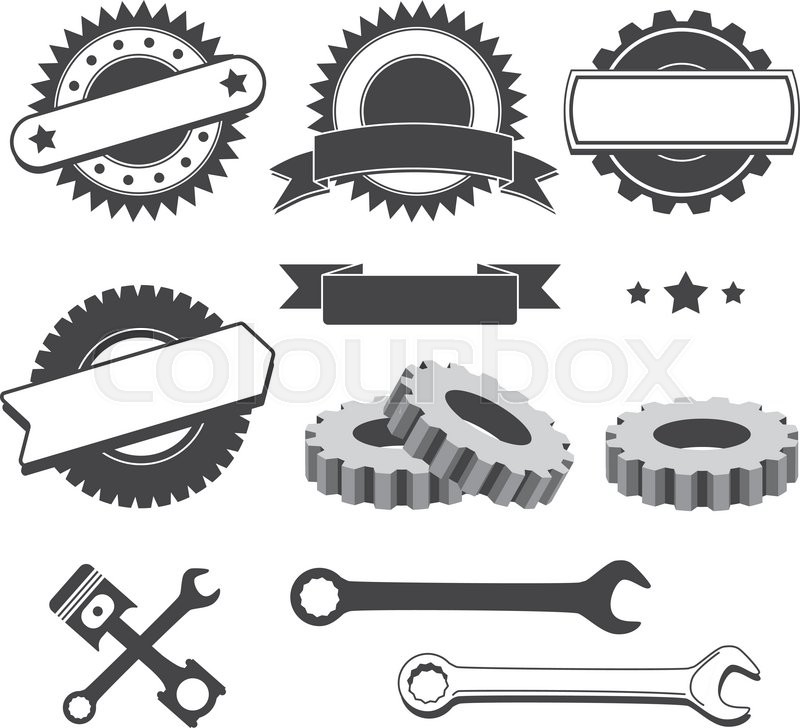 800x728 Set To Create A Logo, Badge, Emblem Or Logotype Element For