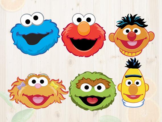 Sesame Street Characters Vector at GetDrawings | Free download