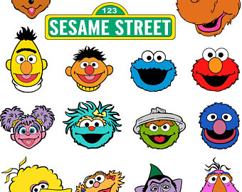 Sesame Street Characters Vector at GetDrawings | Free download