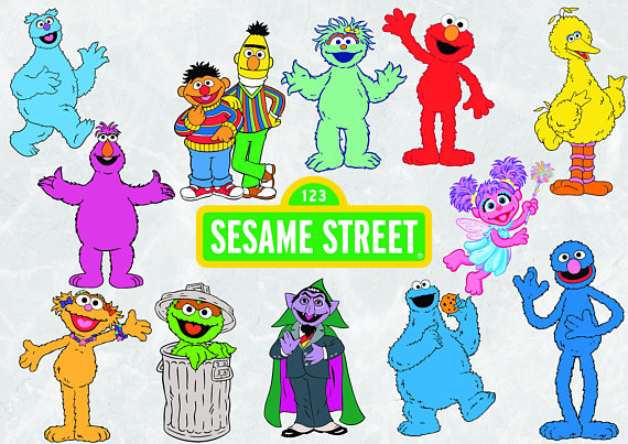 Sesame Street Vector at GetDrawings | Free download