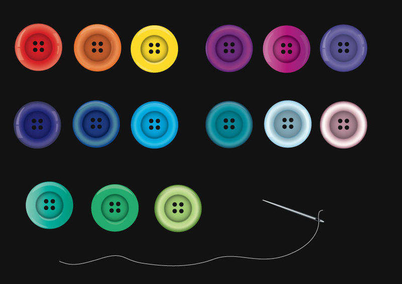 800x565 Dress Buttons Free Vector 4vector