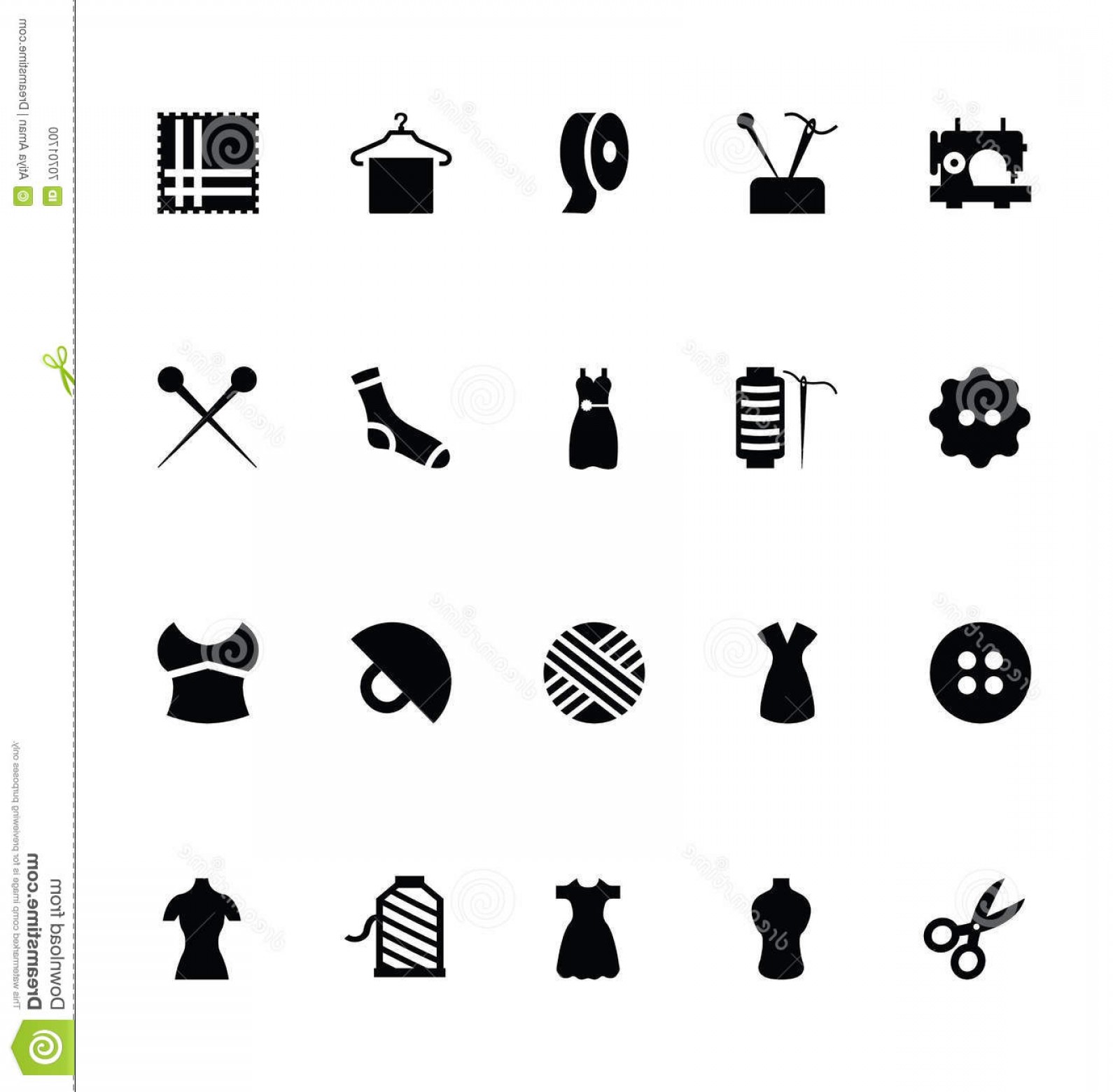 1590x1560 Stock Illustration Sewing Vector Icons Get Crafty Your Designs