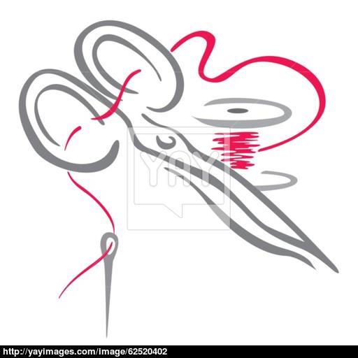 512x512 Traditional Sewing Vector