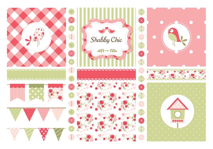 700x490 Vector Shabby Chic Theme