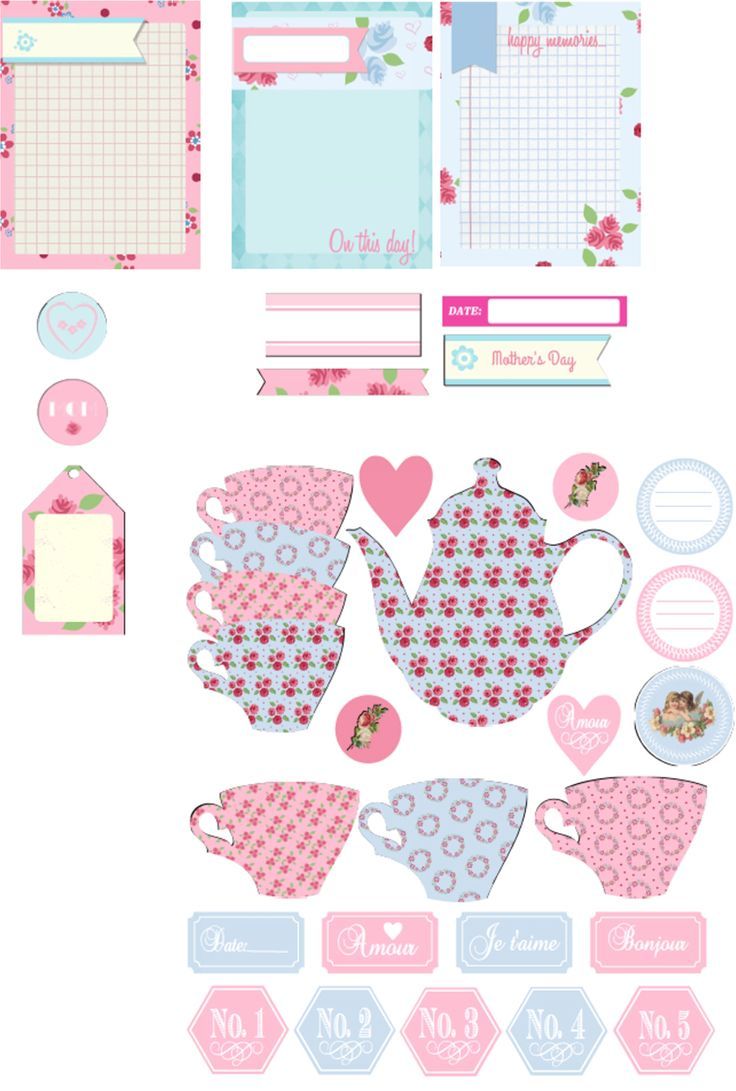 736x1091 Shabby Chic Vector Gratis