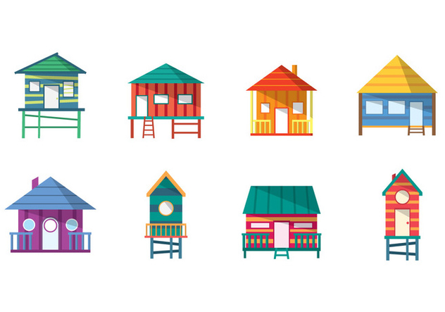 632x443 Free Shack Vector Free Vector Download 385809 Cannypic