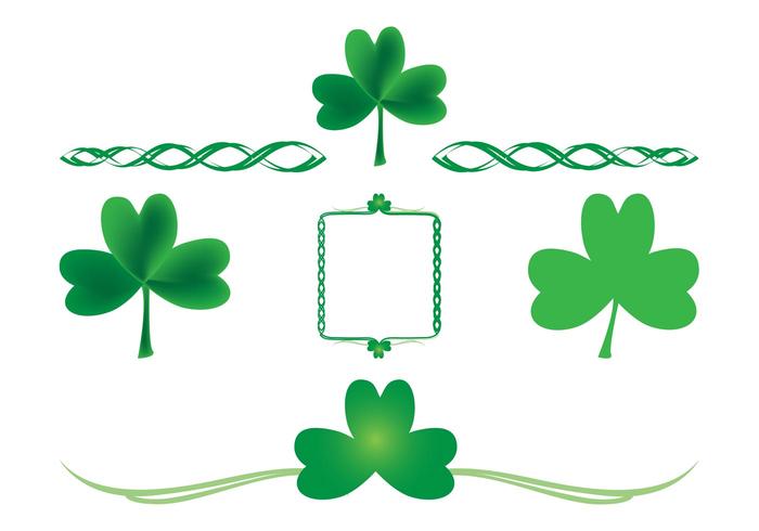 700x490 Shamrock Free Vector Art