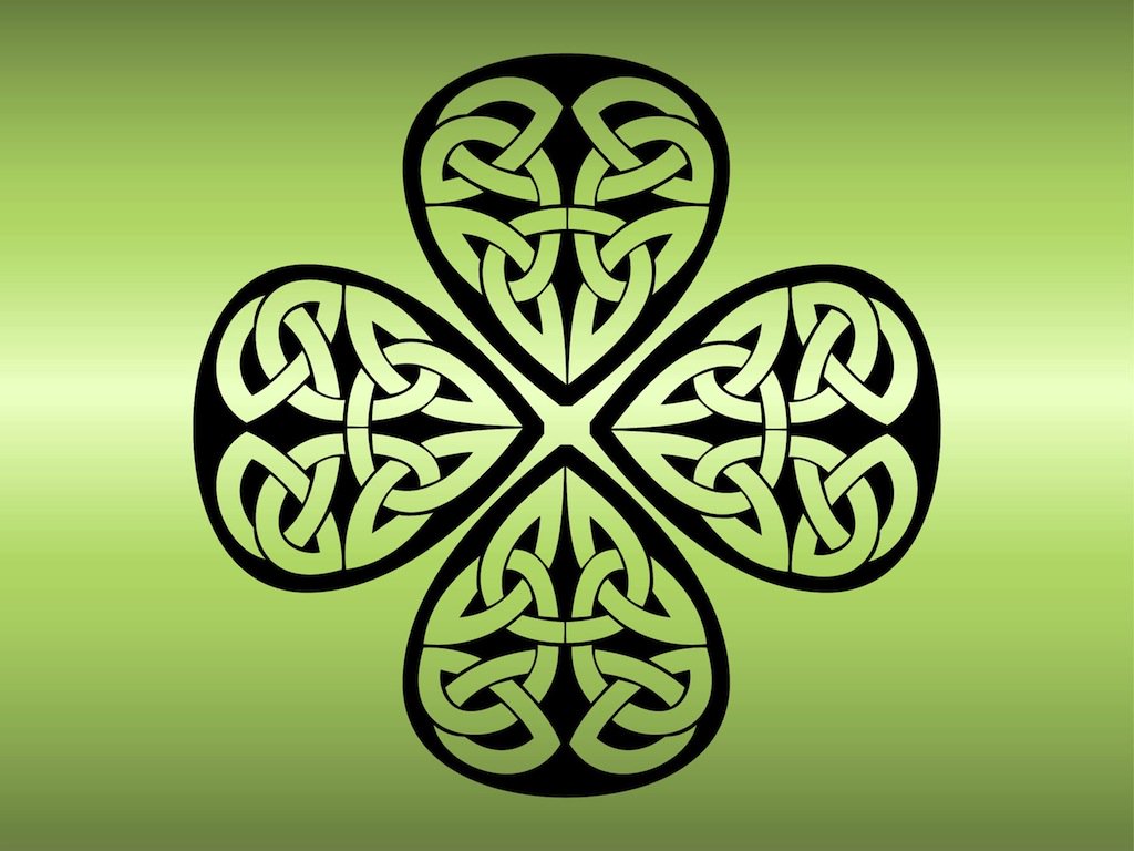 1024x768 Shamrock Vector Art Amp Graphics