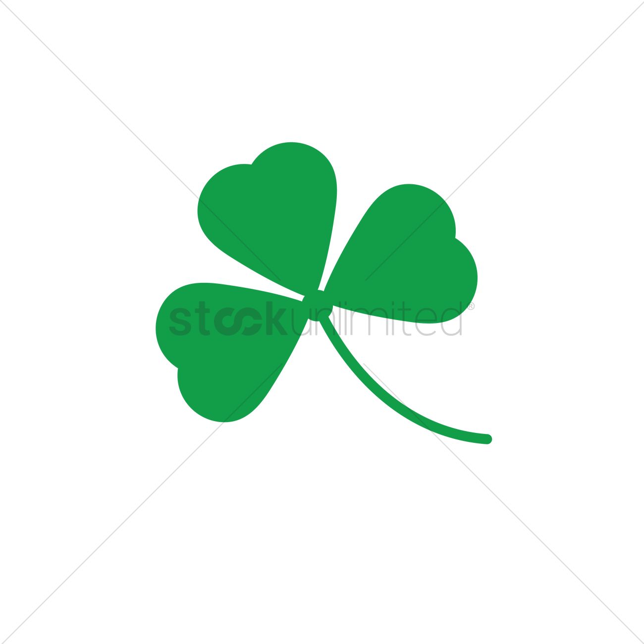 1300x1300 Shamrock Vector Image