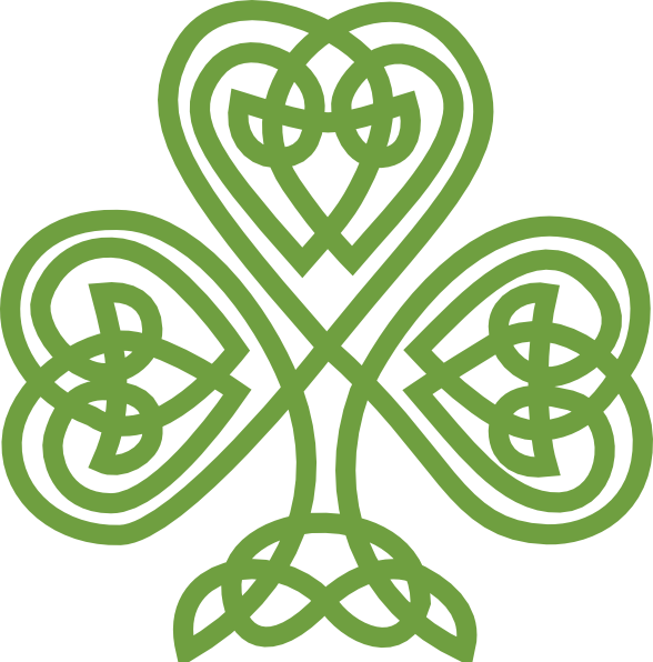 588x596 Collection Of Free Shamrock Vector. Download On Ubisafe