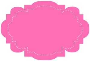 299x201 Pink Shape K Clip Art