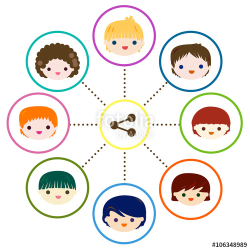 500x500 Kids Share Stock Image And Royalty Free Vector Files On Fotolia