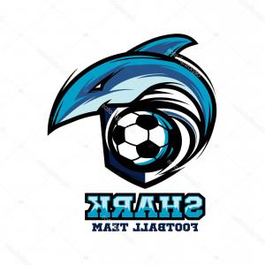 300x300 Stock Illustration Shark Football Logo Vector Sohadacouri