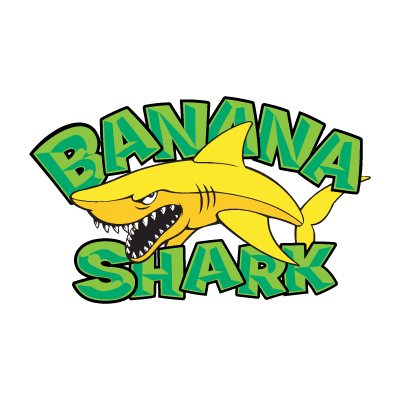 400x400 Banana Shark Logo Vector (.ai, 361.19 Kb) Download