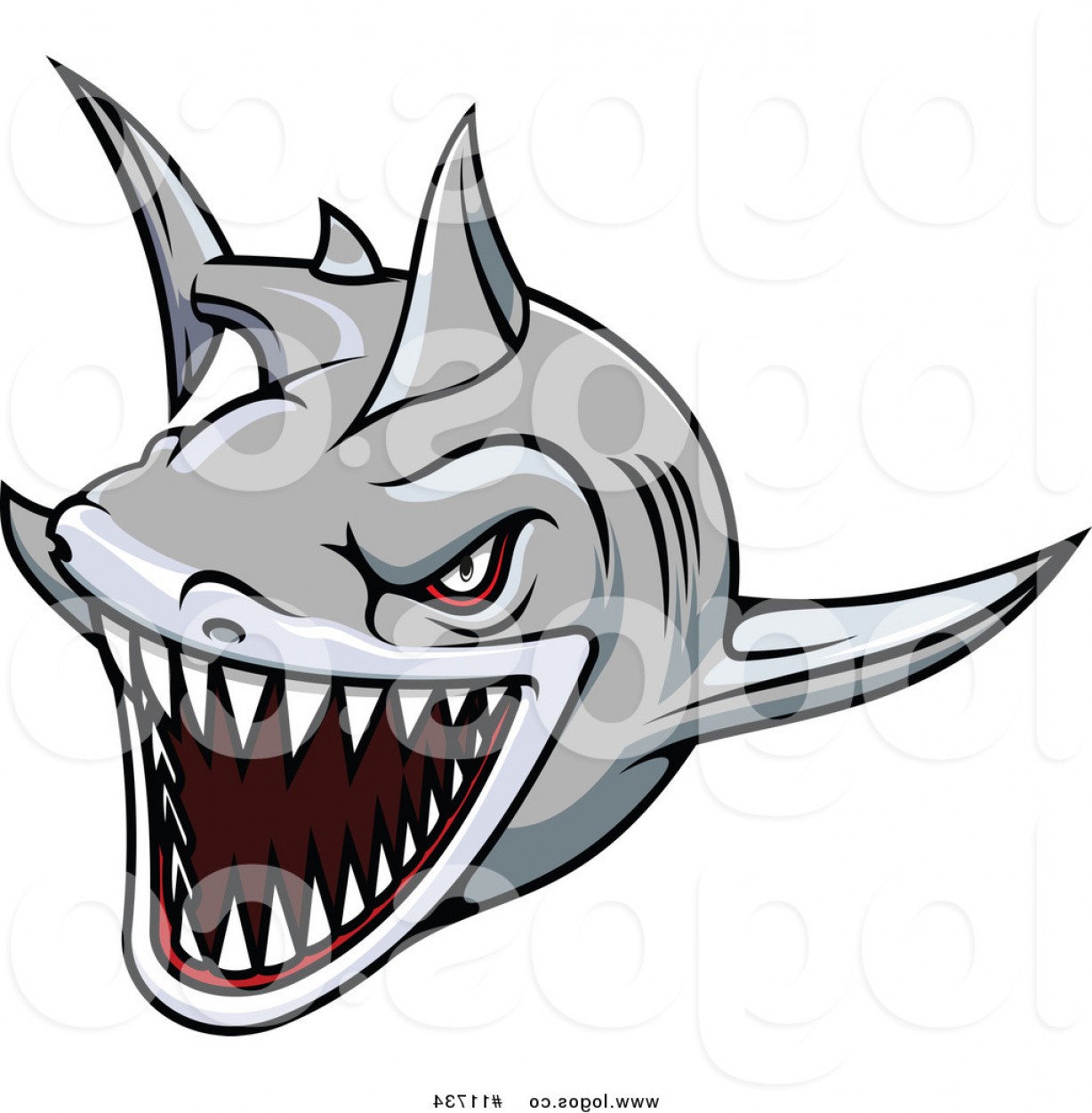 Shark Mouth Vector at GetDrawings | Free download