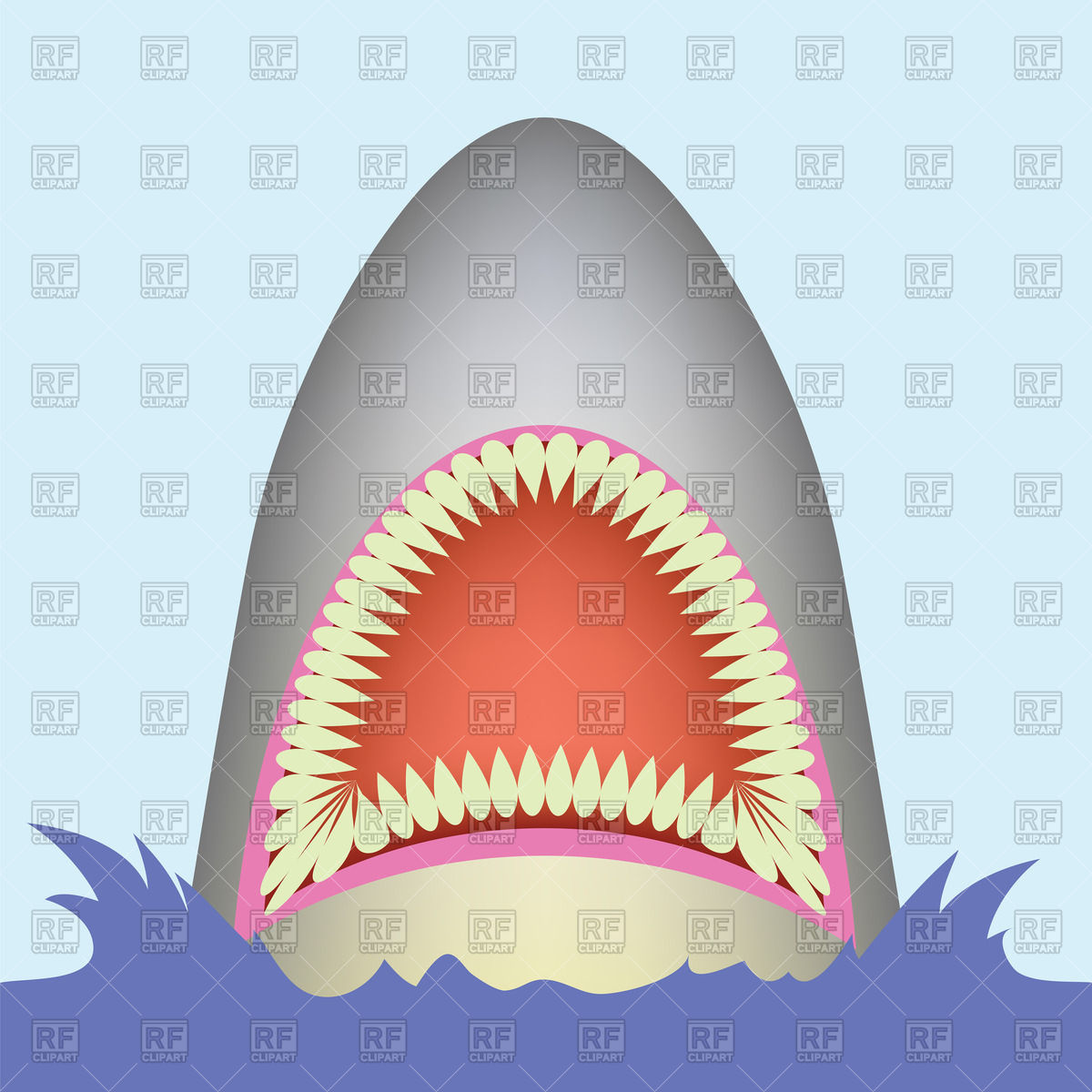 Shark Mouth Vector At Getdrawings Free Download