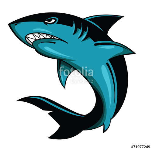 500x494 Shark Vector Illustration Stock Image And Royalty Free Vector