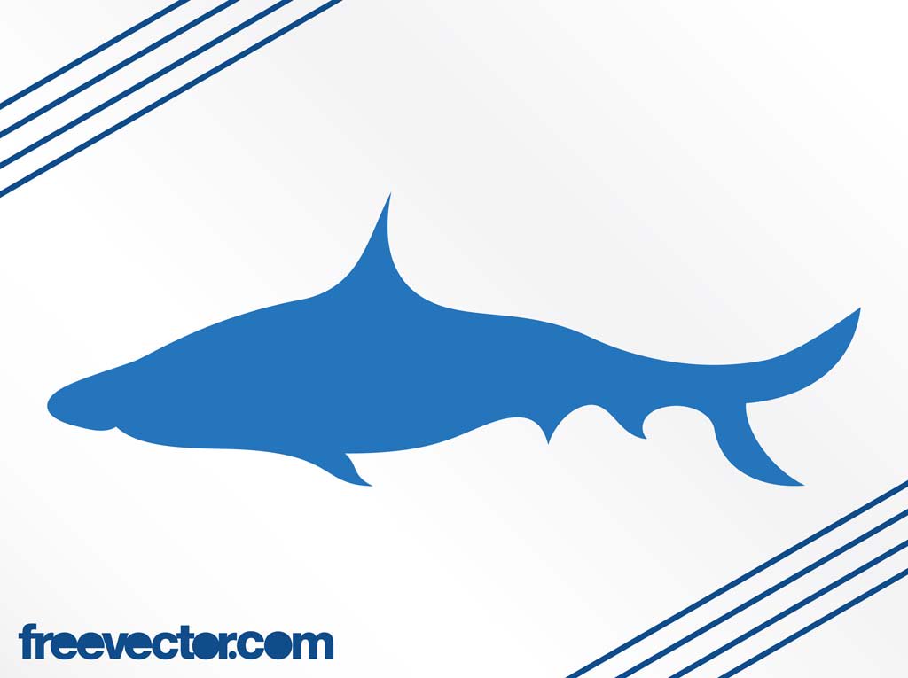 1024x765 Shark Vector Silhouette Vector Art Amp Graphics