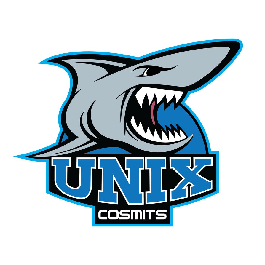894x894 Unix Cosmits Shark Vector By Idhamrock14
