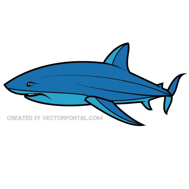 660x660 Shark Free Vector 123freevectors