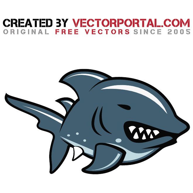 660x660 9 Shark Vector Free Download