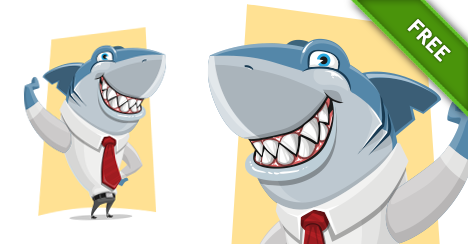 468x244 Vector Business Shark
