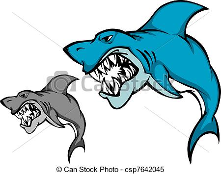 450x355 Shark Clipart Sharp Tooth