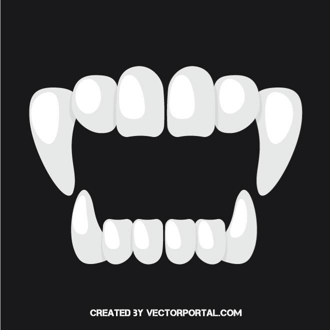 Sharp Teeth Vector at GetDrawings | Free download