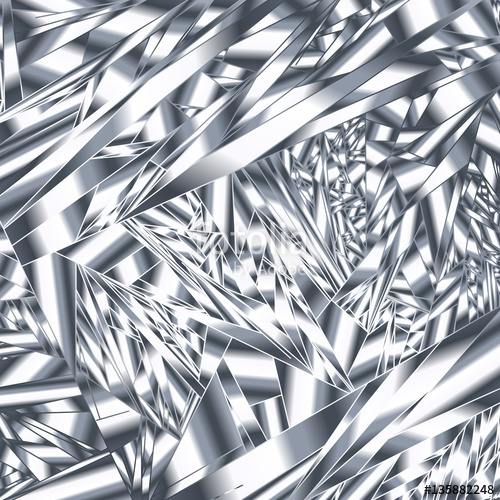 500x500 Shattered Metal Background