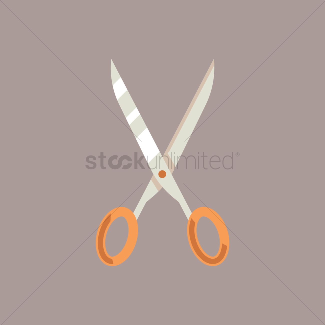 1300x1300 Hair Cutting Shears Vector Image