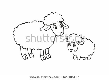 450x329 Cute Sheep Vectors