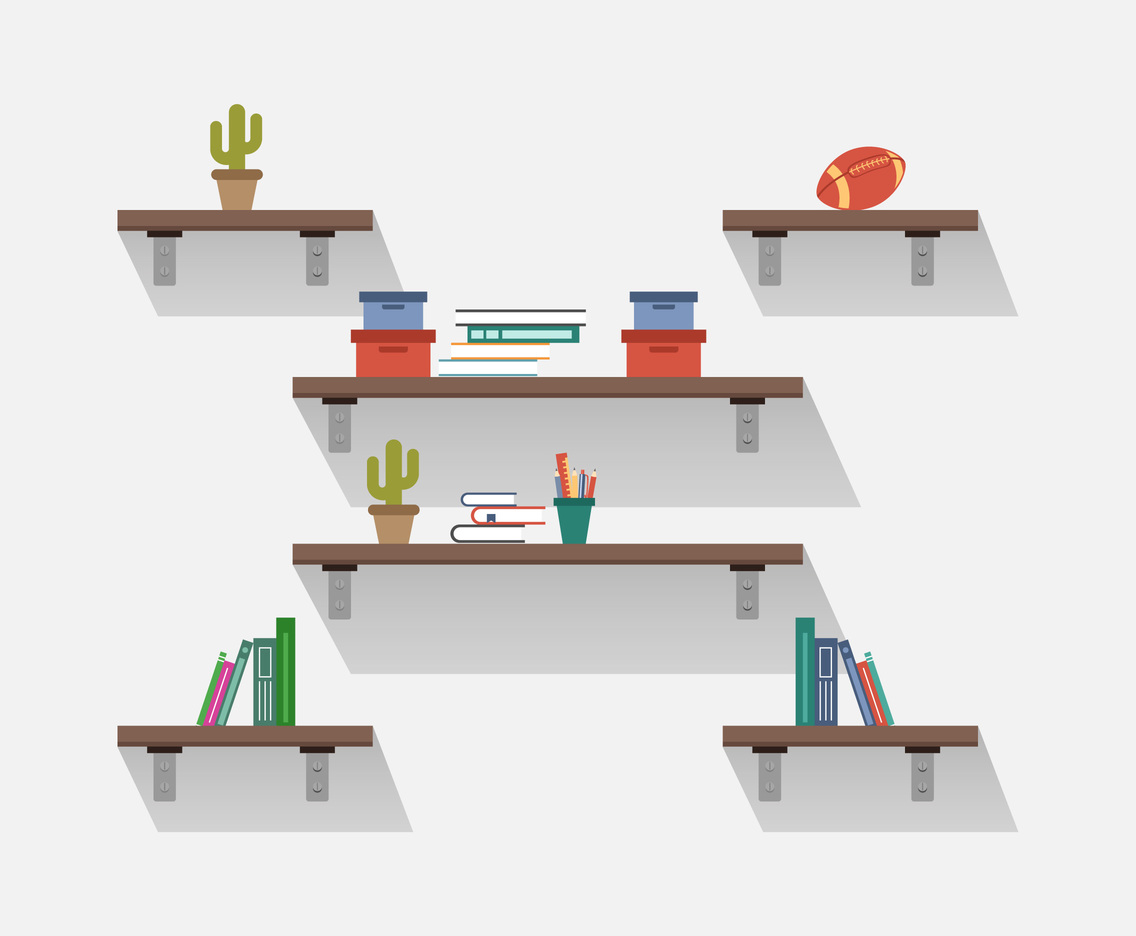 1136x936 Hanging Simple Shelf Vector Art Amp Graphics