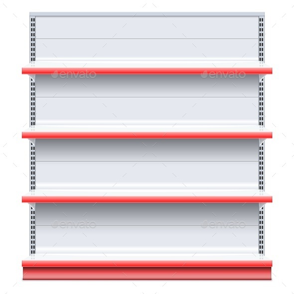 590x590 Vector Supermarket Shelf By Dashadima Graphicriver