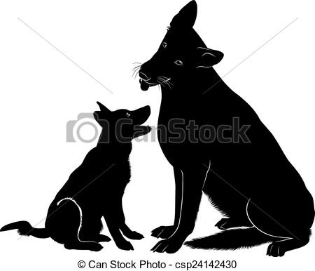 450x386 Dog Shepherd.