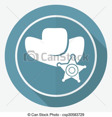 450x470 Symbol Of A Sheriff.